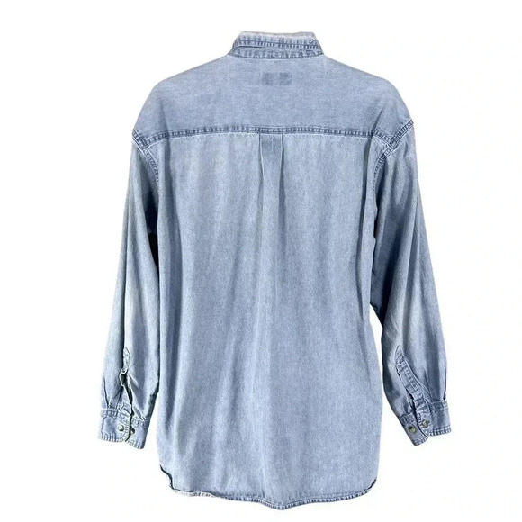 Competitors View Mens L Dale Jarrett #88 NASCAR Vintage Denim Shirt 100% Cotton - Picture 2 of 16